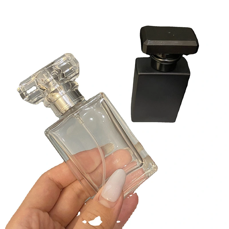 in Stock 30ml Black Transparant Portable Perfume Dispenser Bottle Glass Bottle Spray Bottle Perfume Dispenser Bottle