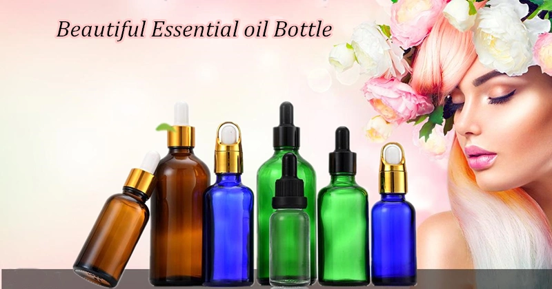 20% off Wholesale Cosmetic Packaging Amber Glass Bottle 30ml with Glass Dropper for Essential Oil