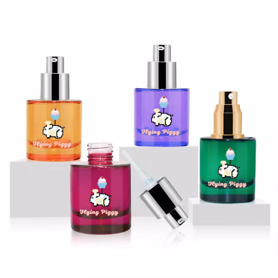 럭셔리 포장 30 50 80G 40 100 120ml 빈 스킨 케어 컨테이너 로션 펌프 크림 항아리 맞춤형 유리 스프레이 화장품 병